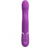 PRETTY LOVE VIBRADOR ESTIMULADOR MULTIFUNCIaN 4 EN 1 MORADO
