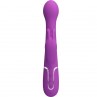 PRETTY LOVE DEJON VIBRADOR RABBIT MULTIFUNCIaN 3 EN 1 MORADO