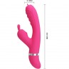 PRETTY LOVE PHOENIX VIBRADOR RABBIT MULTIFUNCIaN ROSA