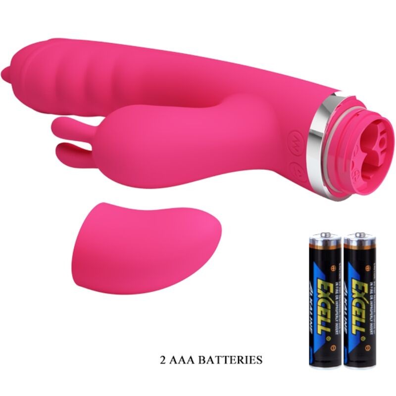 PRETTY LOVE PHOENIX VIBRADOR RABBIT MULTIFUNCIaN ROSA
