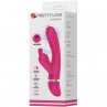 PRETTY LOVE PHOENIX VIBRADOR RABBIT MULTIFUNCIaN ROSA