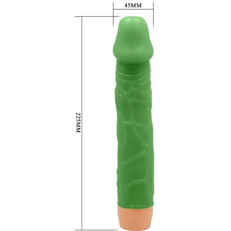 BAILE BILL VIBRADOR REALaSTICO 225 CM VERDE