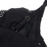 SUBBLIME 955625 BODY DE ENCAJE CON CIERRE INFERIOR NEGRO L XL