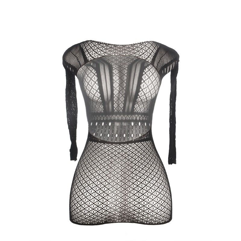 SUBBLIME 951931 VESTIDO DE REJILLA CORTO CON ESPALDA DESCUBIERTA TALLA aNICA
