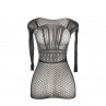 SUBBLIME 951931 VESTIDO DE REJILLA CORTO CON ESPALDA DESCUBIERTA TALLA aNICA
