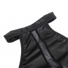 SUBBLIME 955472 VESTIDO CUELLO HALTER CON TRANSPARENCIAS NEGRO S M