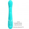 PRETTY LOVE SHANIA TRIPLE VIBRADOR RABBIT MULTIFUNCIaN 3 EN 1