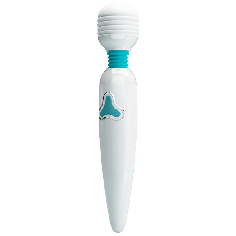 PRETTY LOVE CLOUD VIBRADOR WAND 7 VIBRACIONES BLANCO
