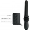PRETTY LOVE PAZUZU VIBRADOR 3 MODOS DE EMPUJE NEGRO