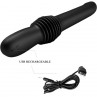PRETTY LOVE PAZUZU VIBRADOR 3 MODOS DE EMPUJE NEGRO