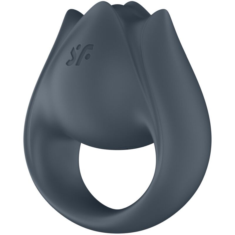 SATISFYER PERFECT PAIR 2 MULTIVIBRADOR 2 EN 1 ANILLO PARA PENE ESTIMULADOR DE DEDO GRIS
