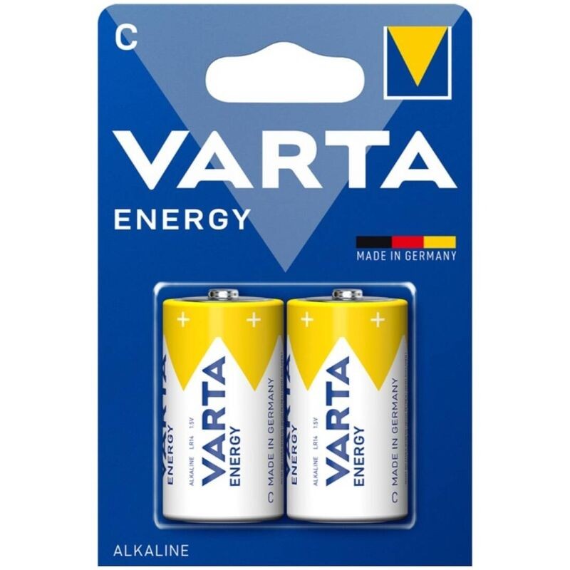 VARTA ENERGY PILA ALCALINA C LR14 BLISTER2
