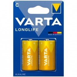 VARTA LONGLIFE PILA ALCALINA C LR14 BLISTER2