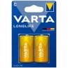 VARTA LONGLIFE PILA ALCALINA C LR14 BLISTER2