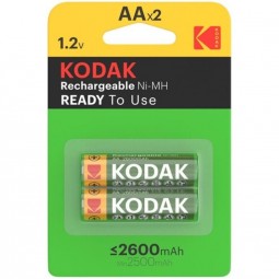 KODAK PILA RECARGABLE HR6 AA 2600mAh BLISTER2