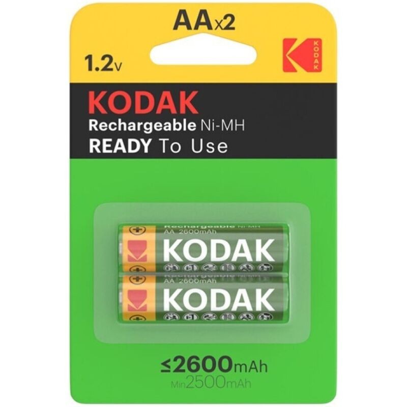 KODAK PILA RECARGABLE HR6 AA 2600mAh BLISTER2
