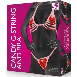 SPENCER FLEETWOOD SUJETADOR Y TANGA CARAMELOS LOVERS