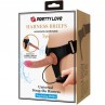 PRETTY LOVE KYTON HARNESS BRIEFS UNIVERSAL CON DILDO SQUIRTING 19 CM MULATO