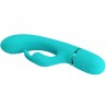 PRETTY LOVE SCOCCO VIBRADOR RABBIT TURQUESA