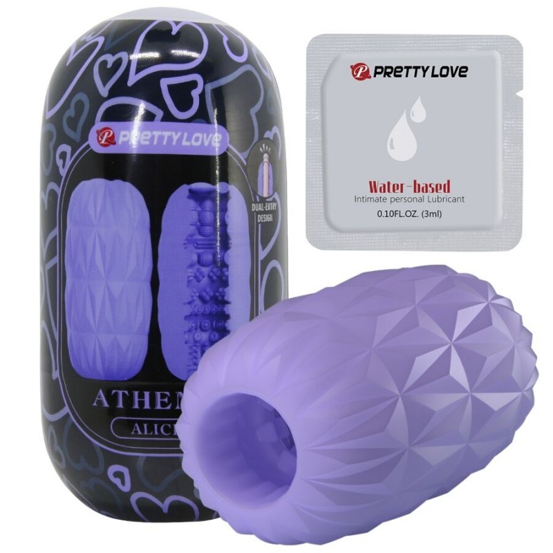 PRETTY LOVE ATHENA ALICE MASTURBADOR MASCULINO MORADO