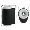 PRETTY LOVE DJ GIRL MASTURBADOR MASCULINO CON VIBRACIaN 5 CONFIGURACIONES NEGRO