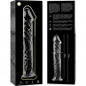 NEBULA SERIES BY IBIZA MODELO 12 DILDO CRISTAL TRANSPARENTE 17 CM O 35 CM