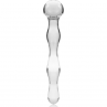 NEBULA SERIES BY IBIZA MODELO 13 DILDO CRISTAL TRANSPARENTE 18 CM O 35 CM