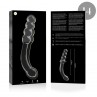 NEBULA SERIES BY IBIZA MODELO 14 DILDO CRISTAL TRANSPARENTE 185 CM O 3 CM