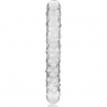 NEBULA SERIES BY IBIZA MODELO 15 DILDO CRISTAL TRANSPARENTE 185 CM O 3 CM