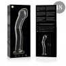 NEBULA SERIES BY IBIZA MODELO 18 DILDO CRISTAL TRANSPARENTE 185 CM O 35 CM