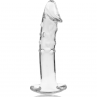 NEBULA SERIES BY IBIZA MODELO 19 DILDO CRISTAL TRANSPARENTE 185 CM O 4 CM