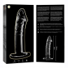 NEBULA SERIES BY IBIZA MODELO 19 DILDO CRISTAL TRANSPARENTE 185 CM O 4 CM