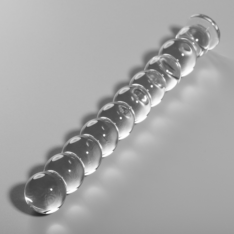 NEBULA SERIES BY IBIZA MODELO 22 DILDO CRISTAL TRANSPARENTE 215 CM O 25 CM