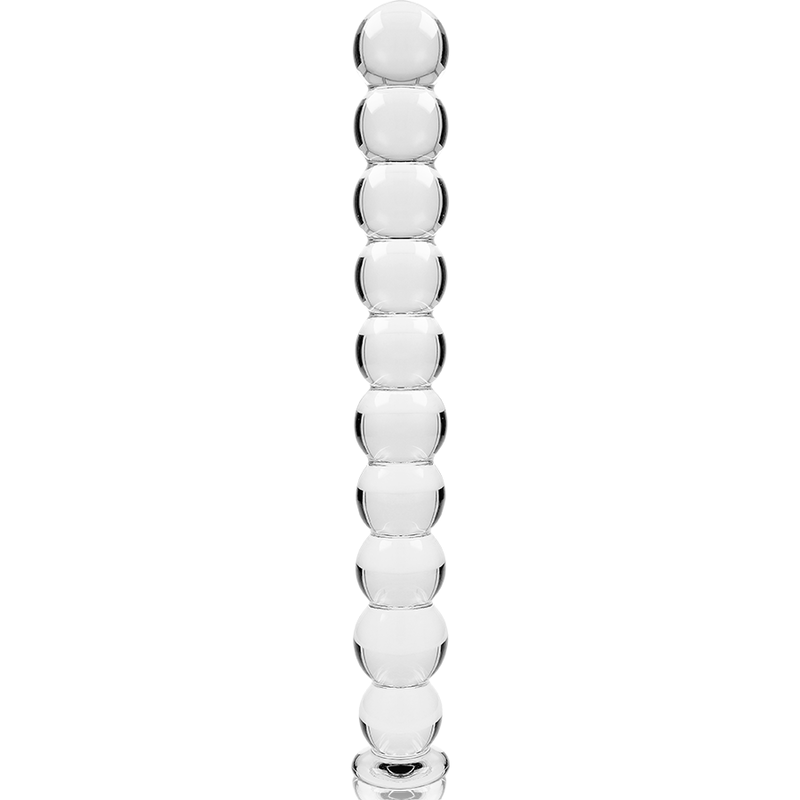 NEBULA SERIES BY IBIZA MODELO 22 DILDO CRISTAL TRANSPARENTE 215 CM O 25 CM