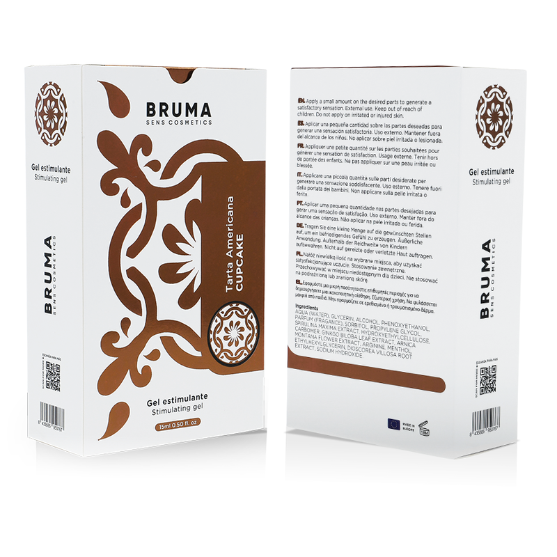 BRUMA ORGAMS GEL SABOR TARTA AMERICANA
