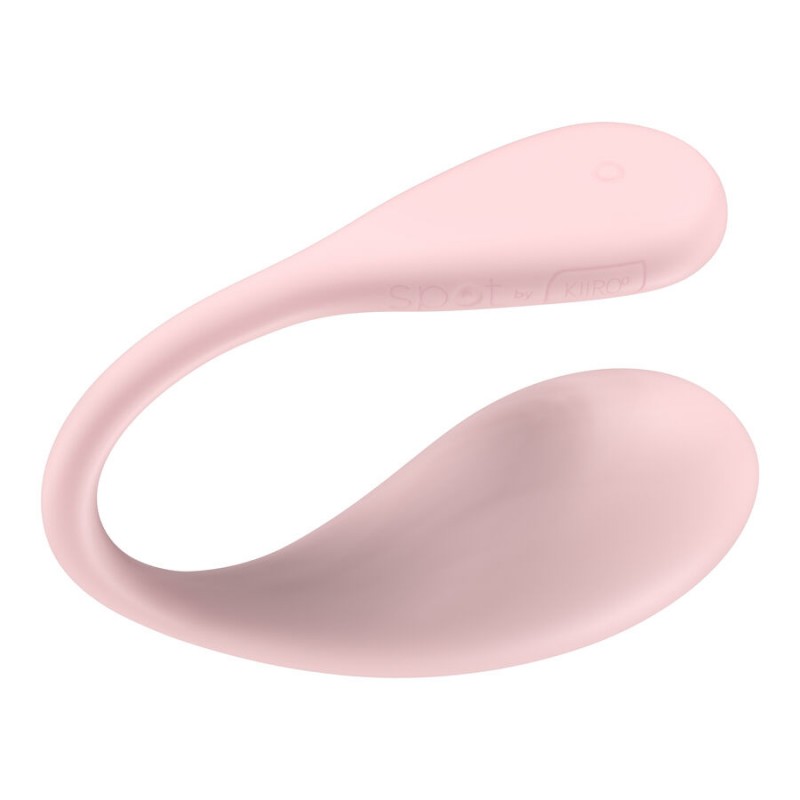 KIIROO SPOT KISS ME VIBRADOR FORMA U ROSA