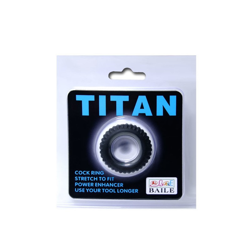 BAILE TITAN COCKRING BLACK 19 CM