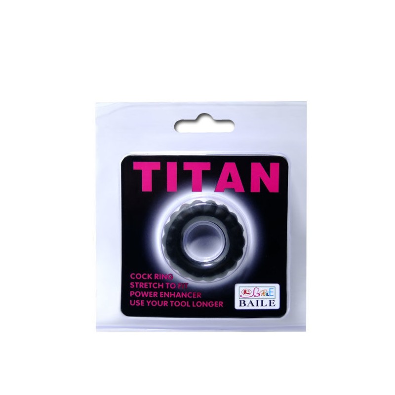 BAILE TITAN COCKRING BLACK 2 CM
