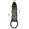 BAILE FUNDA EXTENSORA PENE CON STRAP PARA TESTaCULOS 115 CM