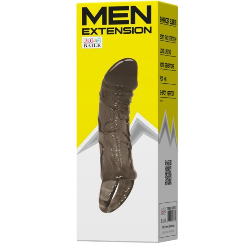 BAILE FUNDA EXTENSORA PENE CON STRAP PARA TESTaCULOS 115 CM