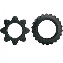 BAILE KIT 2 ANILLOS SILICONA RING FLOWERING