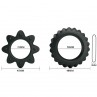 BAILE KIT 2 ANILLOS SILICONA RING FLOWERING