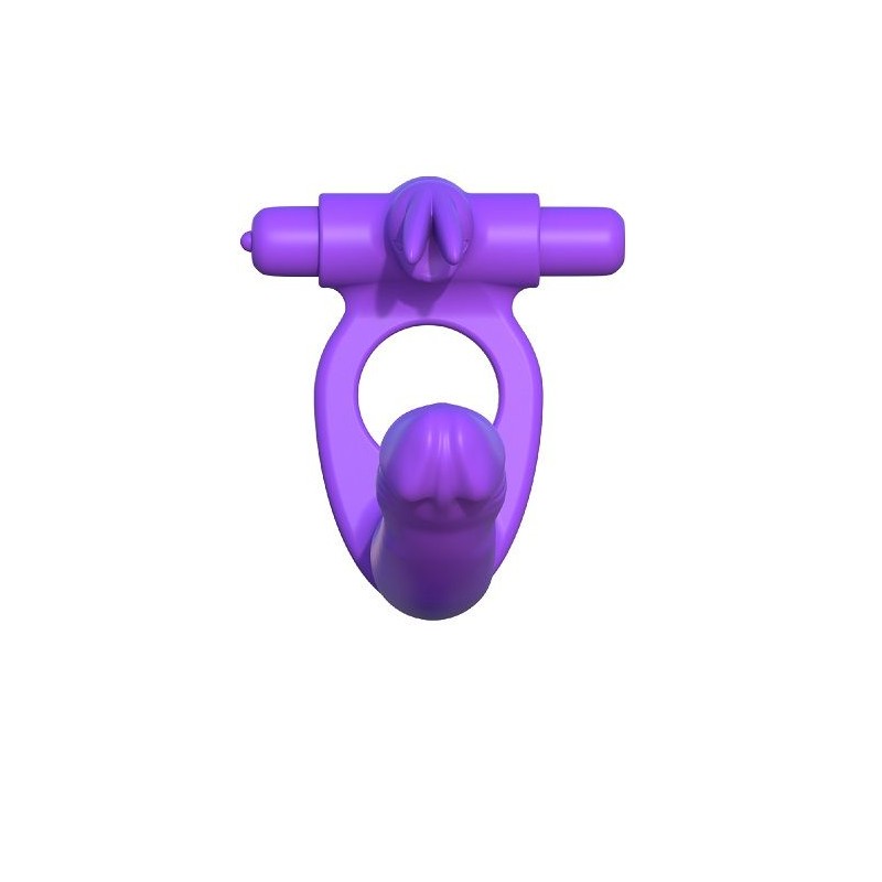 FANTASY C RINGZ ANILLO DOBLE PENETRACION CON RABBIT