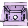 SECRET DOME KINK CLUB LA NICHE CABINA MORADO