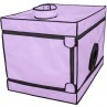 SECRET DOME KINK CLUB LA NICHE CABINA MORADO