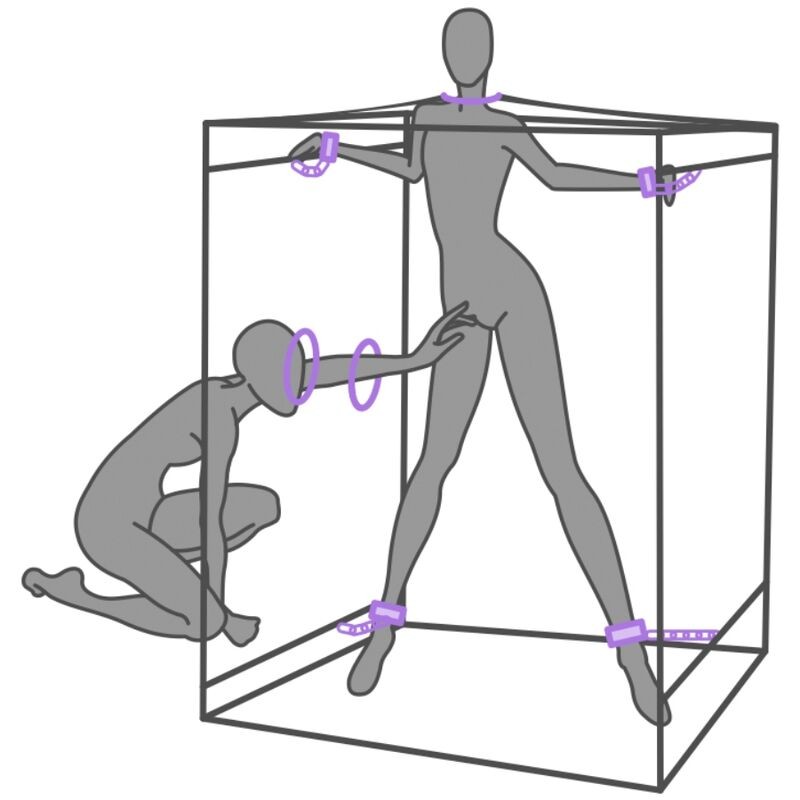 SECRET DOME KINK CLUB CABINA SCANDALE MORADO