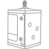SECRET DOME KINK CLUB CABINA SCANDALE MORADO