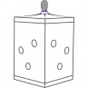 SECRET DOME KINK CLUB CABINA SCANDALE MORADO