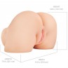 PDX ELITE SHAKETHAT ASS MASTURBADOR VAGINA Y ANO REALaSTICO CON VIBRACIaN