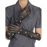 SUBBLIME 957469 GUANTES TRANSPARENTES CON BRILLO NEGRO S M